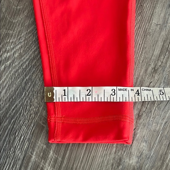Lululemon Red Performance Leggings New with tag - Picture 6 of 8